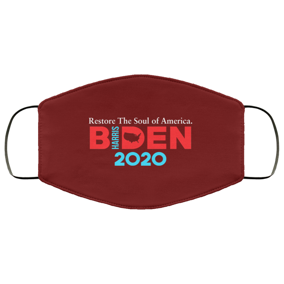 Biden Harris 2020 Restore The Soul Of America Face Mask