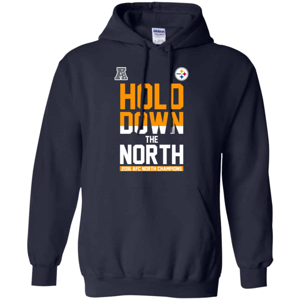 Hold Down The North 2016 AFC North Champions Shirt, Hoodie, Tank