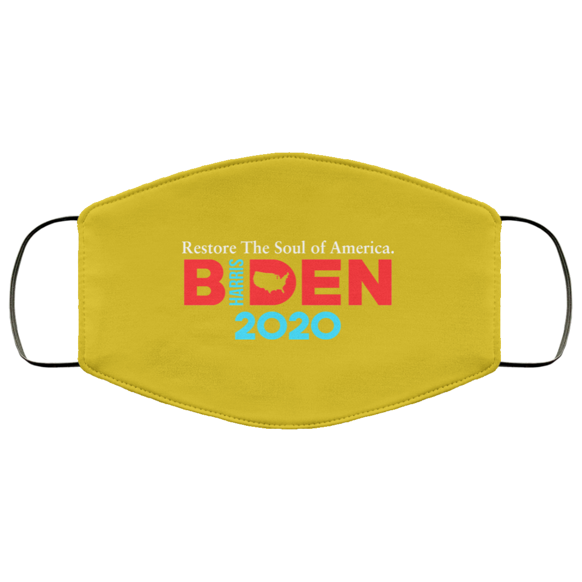 Biden Harris 2020 Restore The Soul Of America Face Mask
