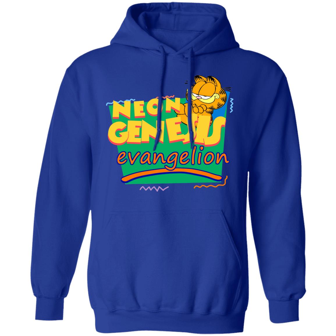 Neon Genesis Evangelion Meets Garfield And Friends Shirt, Hoodie, Tank