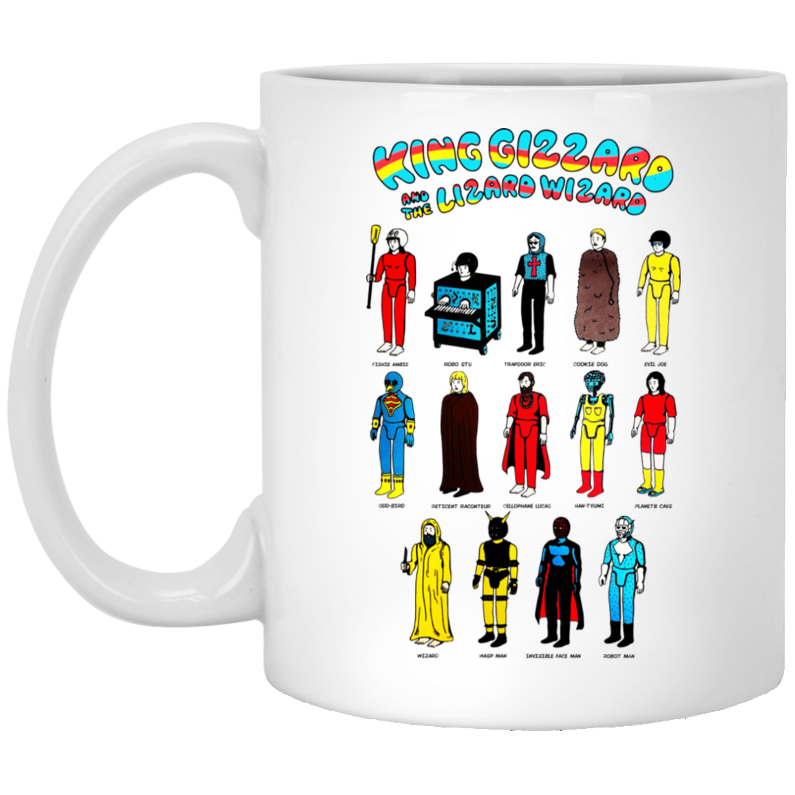 King Gizzard And The Lizard Wizard Toys Mug