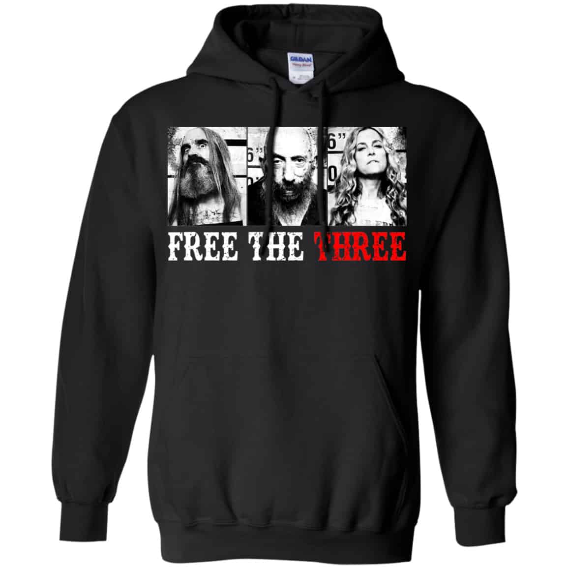 Rob Zombie Free The Three Shirt, Hoodie, Tank