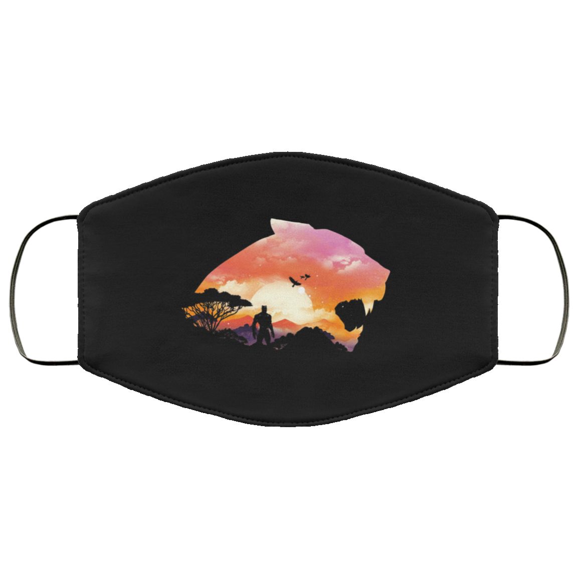 Wakanda Sunset Face Mask