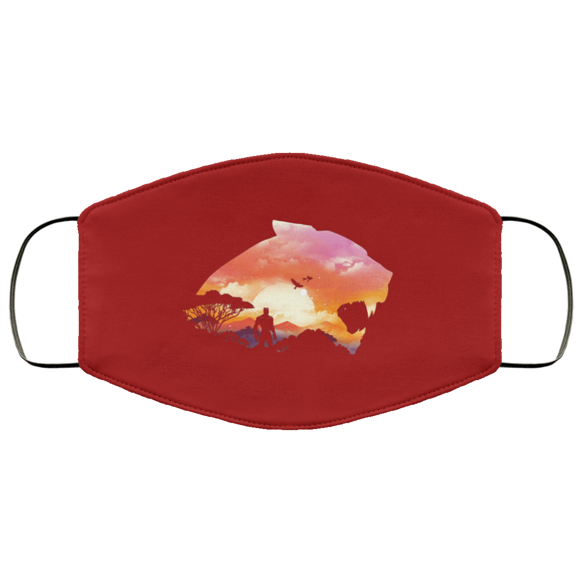 Wakanda Sunset Face Mask