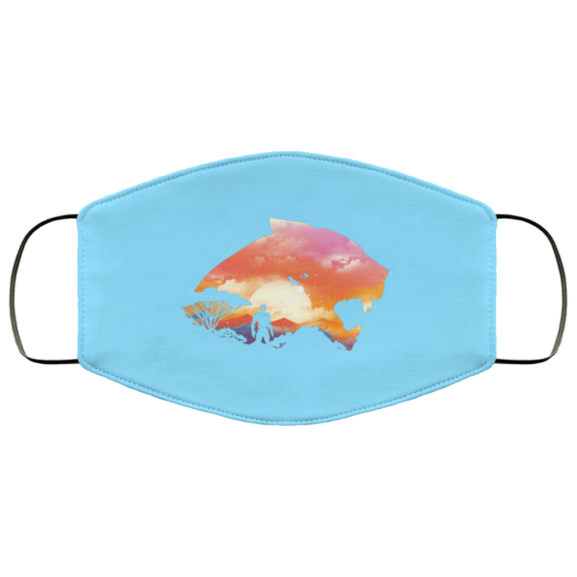 Wakanda Sunset Face Mask