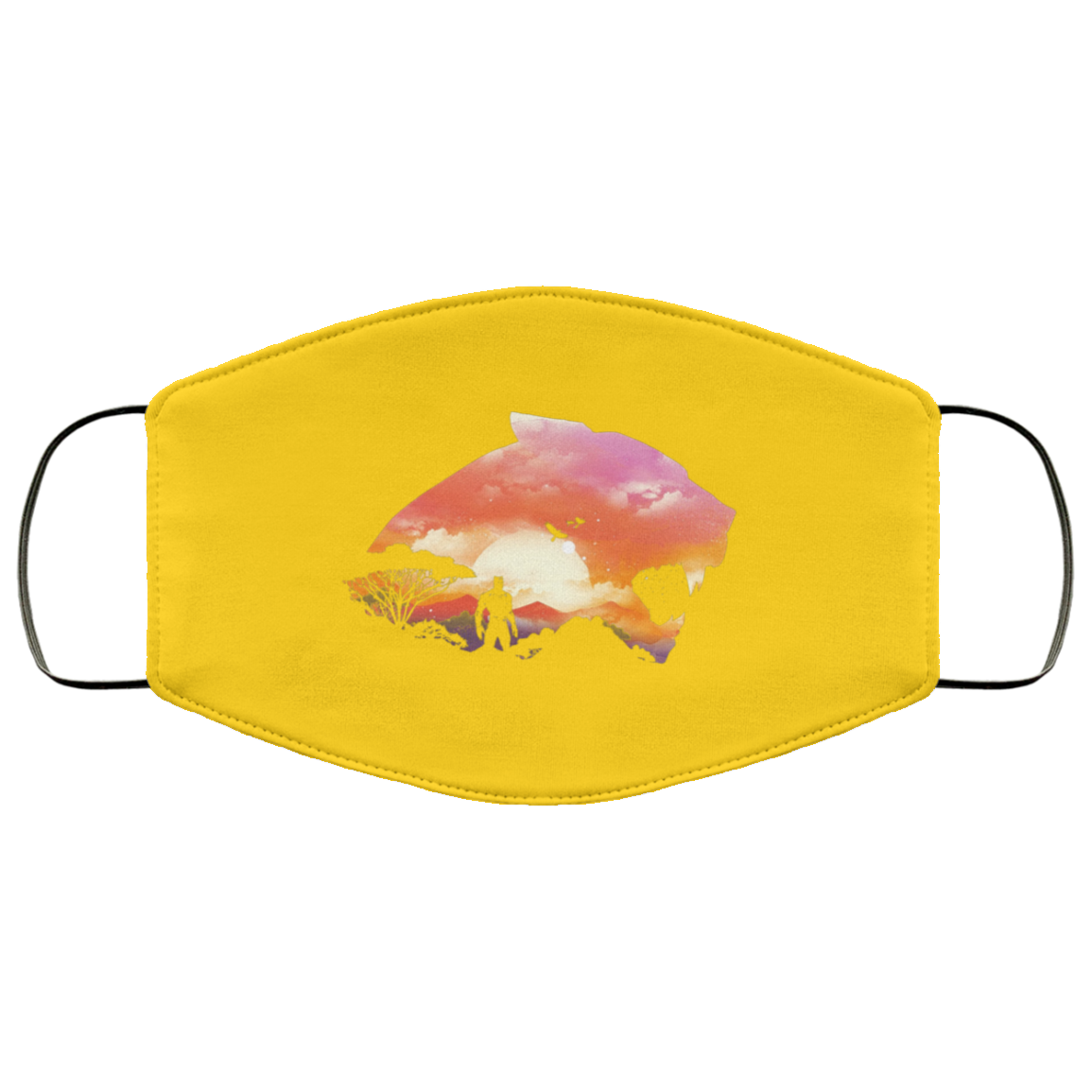 Wakanda Sunset Face Mask
