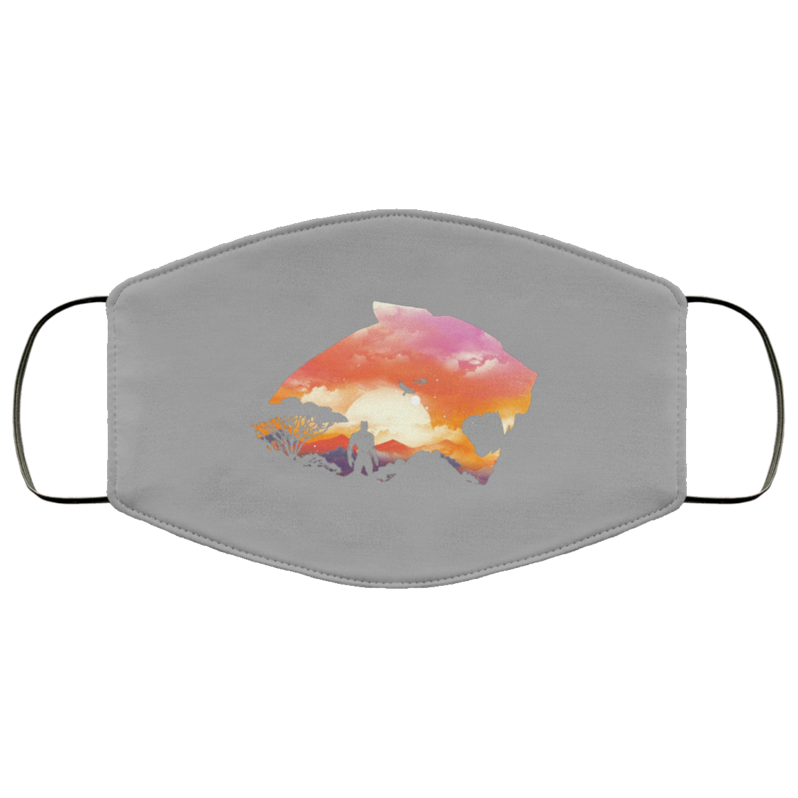 Wakanda Sunset Face Mask