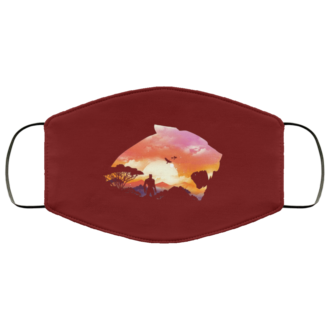Wakanda Sunset Face Mask