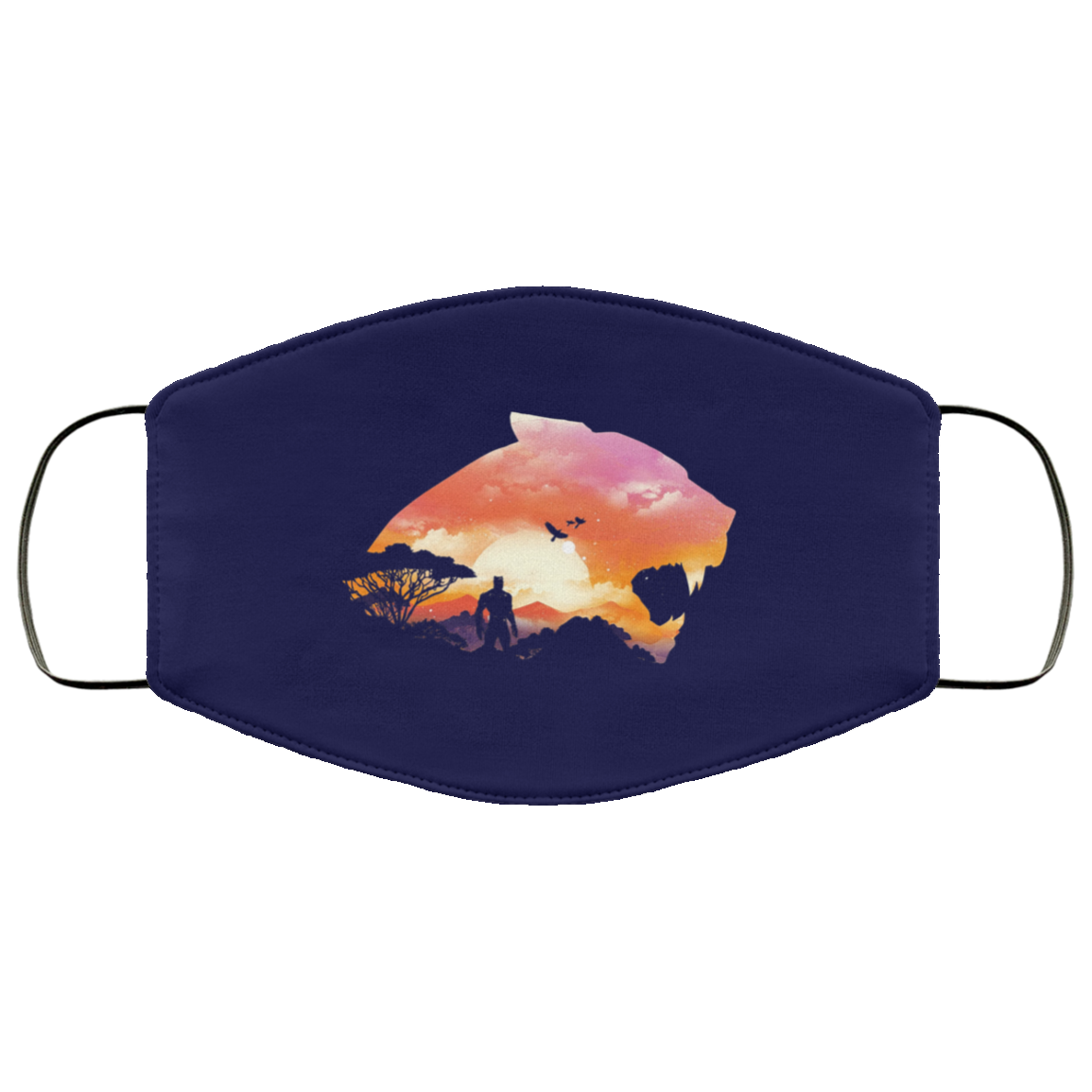 Wakanda Sunset Face Mask