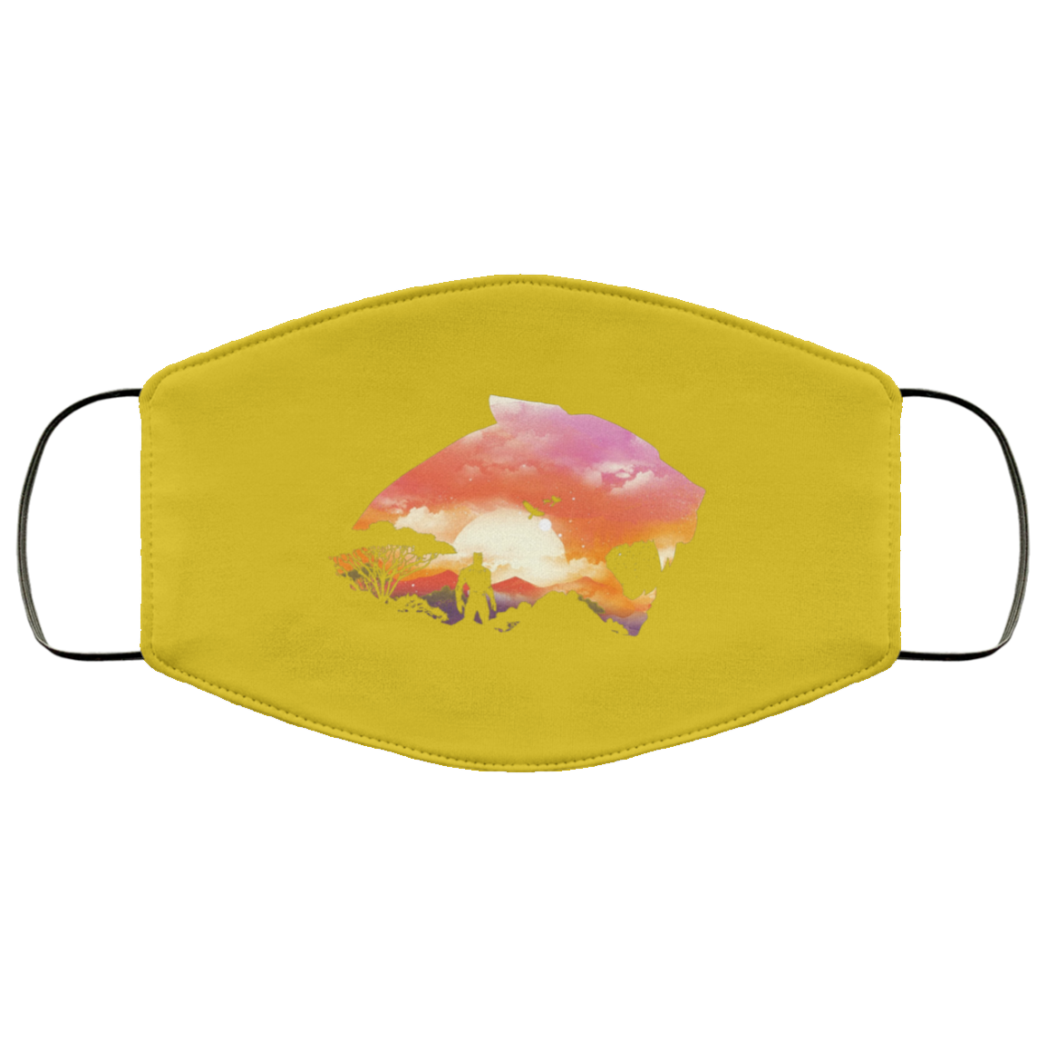 Wakanda Sunset Face Mask