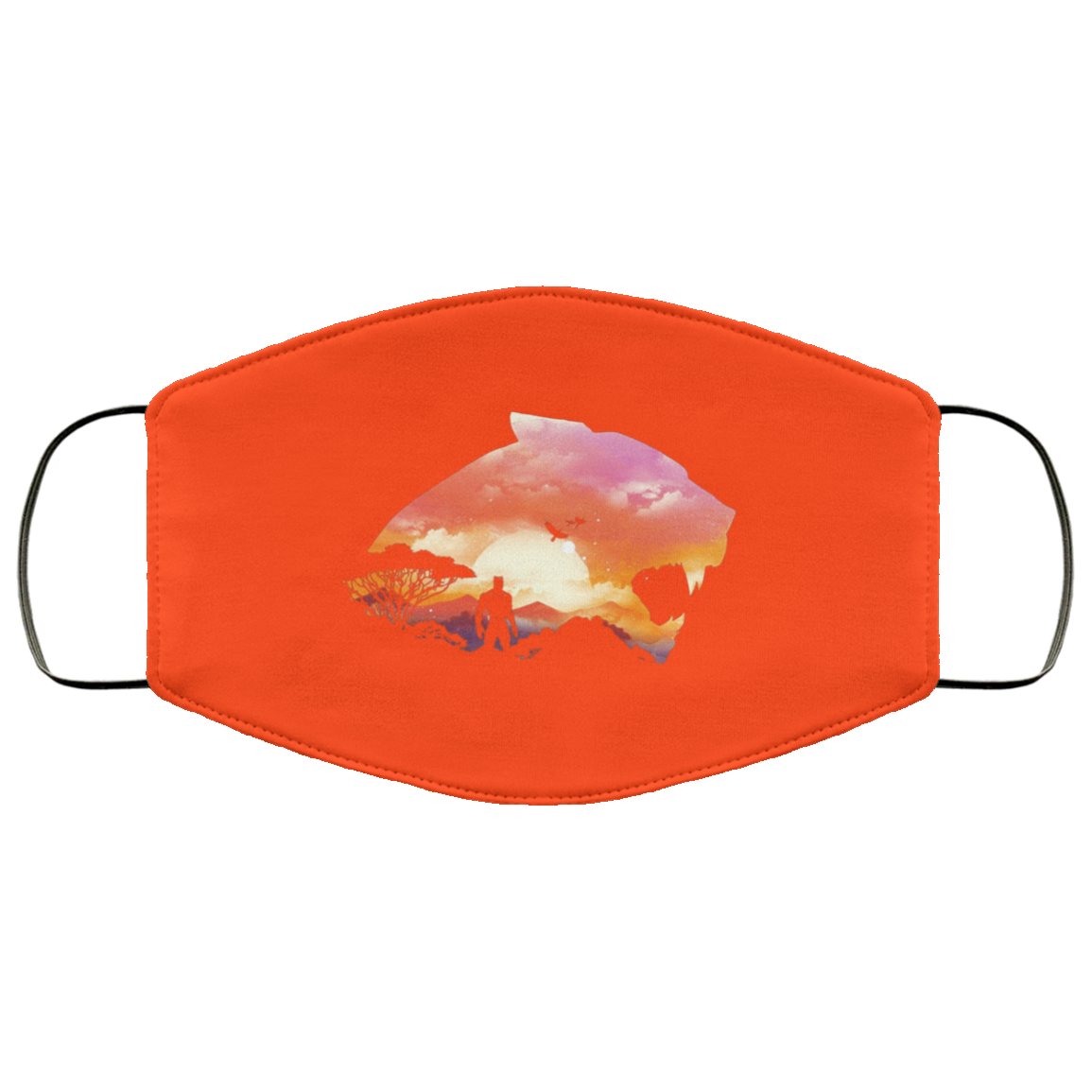 Wakanda Sunset Face Mask
