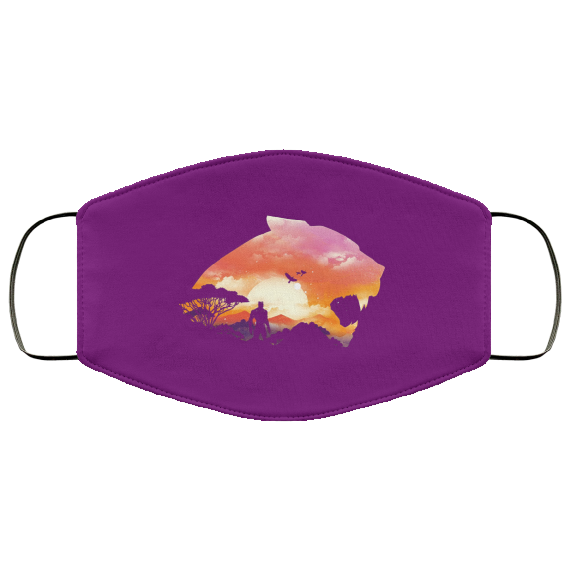 Wakanda Sunset Face Mask