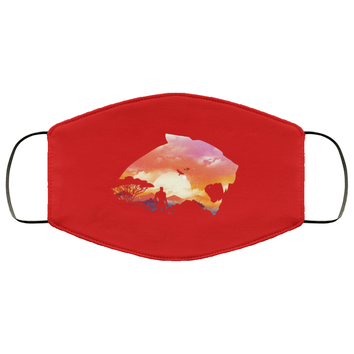 Wakanda Sunset Face Mask
