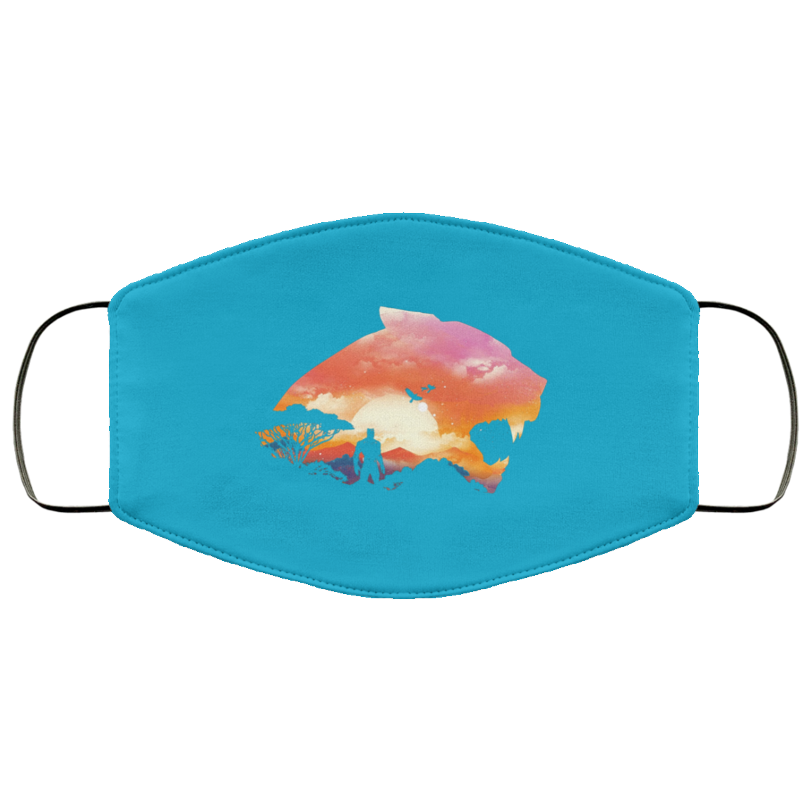 Wakanda Sunset Face Mask