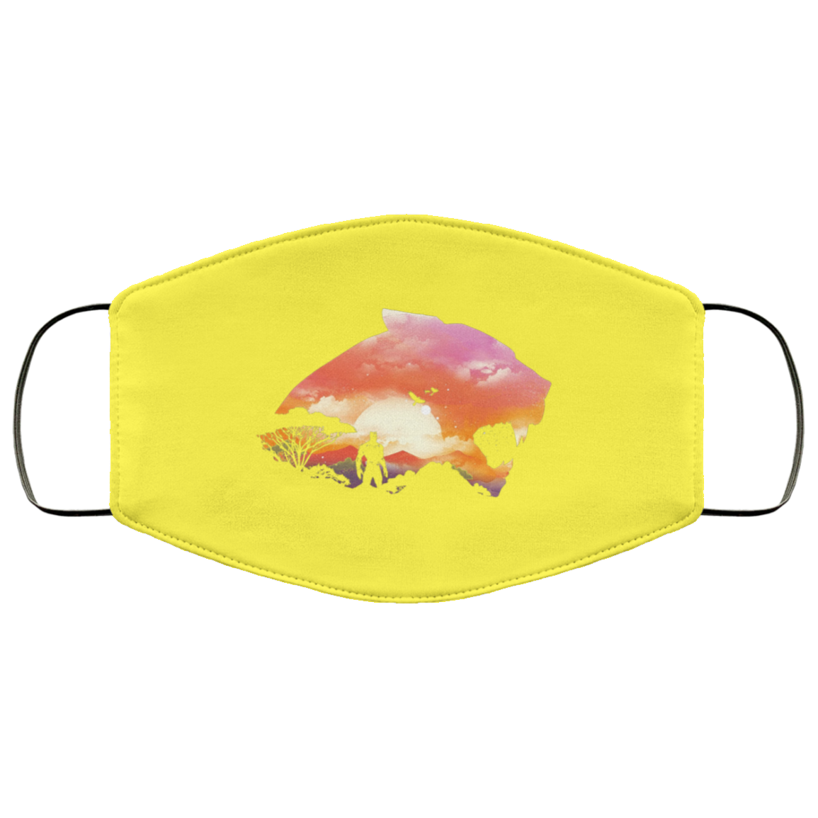 Wakanda Sunset Face Mask