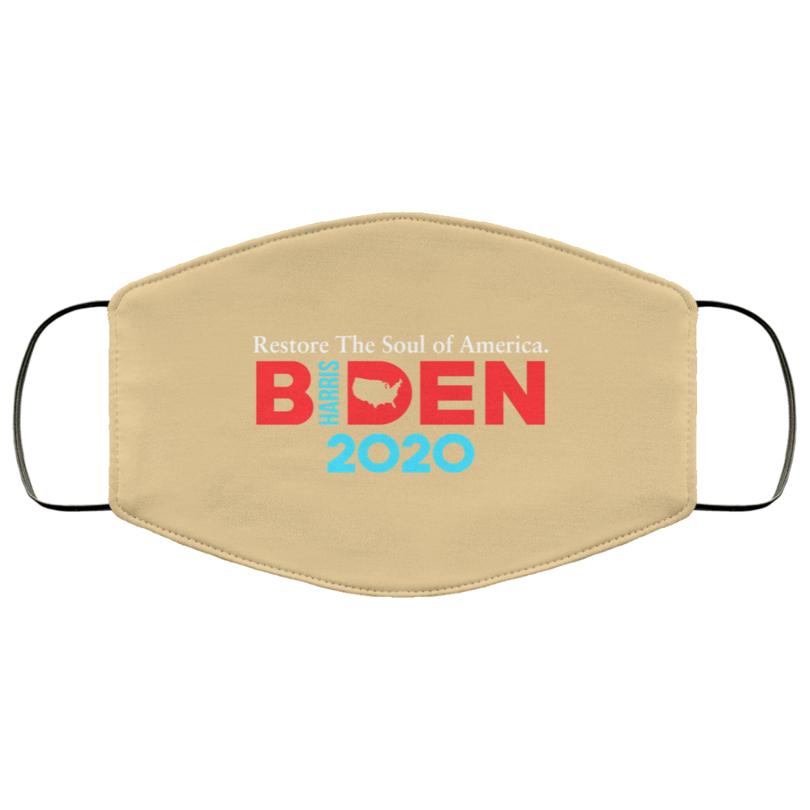 Biden Harris 2020 Restore The Soul Of America Face Mask