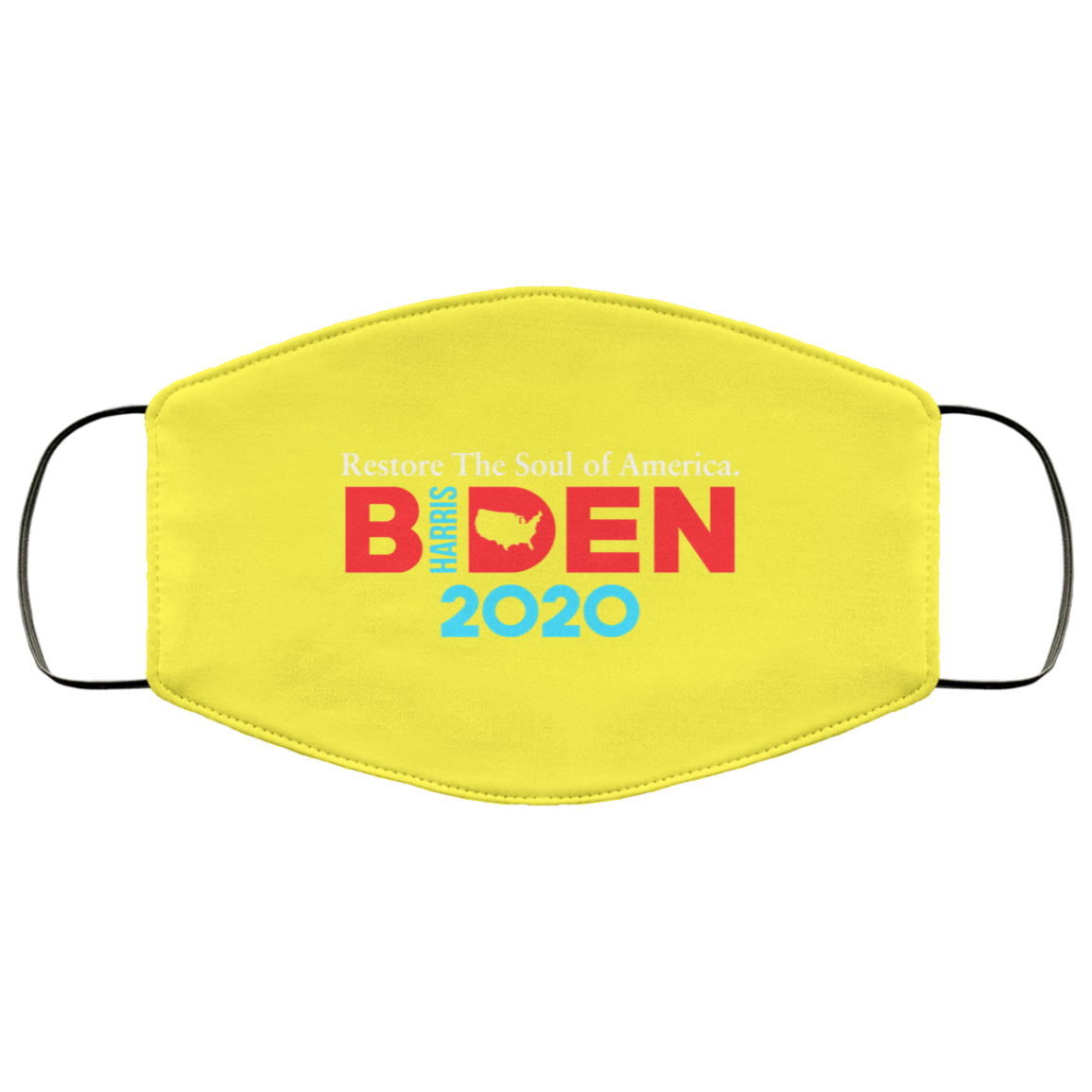 Biden Harris 2020 Restore The Soul Of America Face Mask