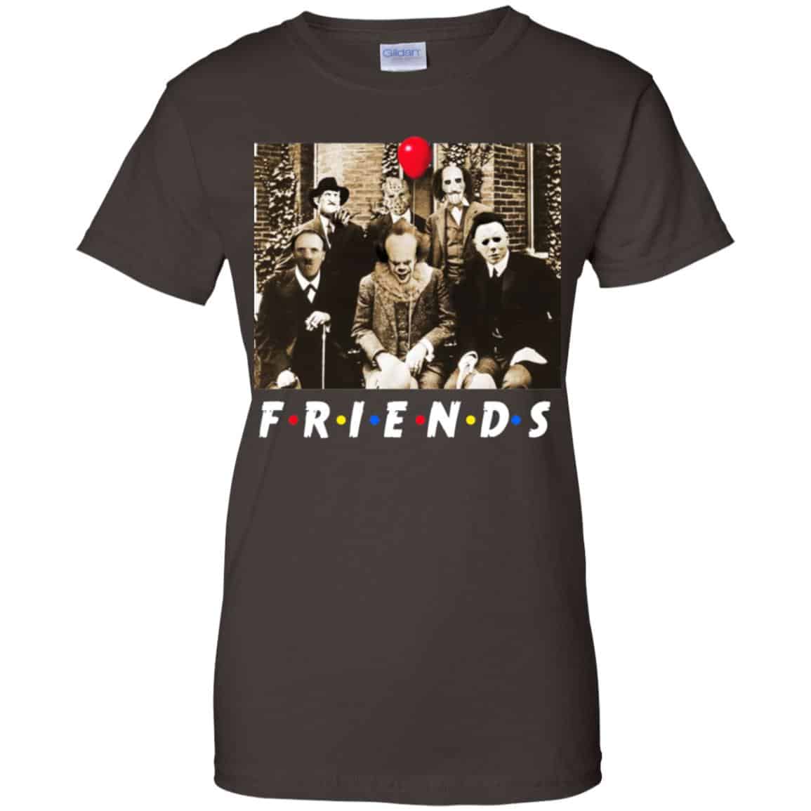 Friends Halloween Horror Team Scary Movies Costume Shirt, Hoodie, Tank