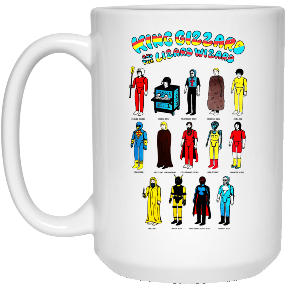 King Gizzard And The Lizard Wizard Toys Mug