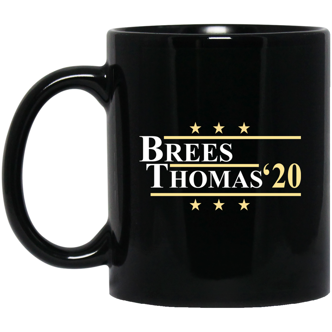 Vote Brees Thomas 2020 President Mug