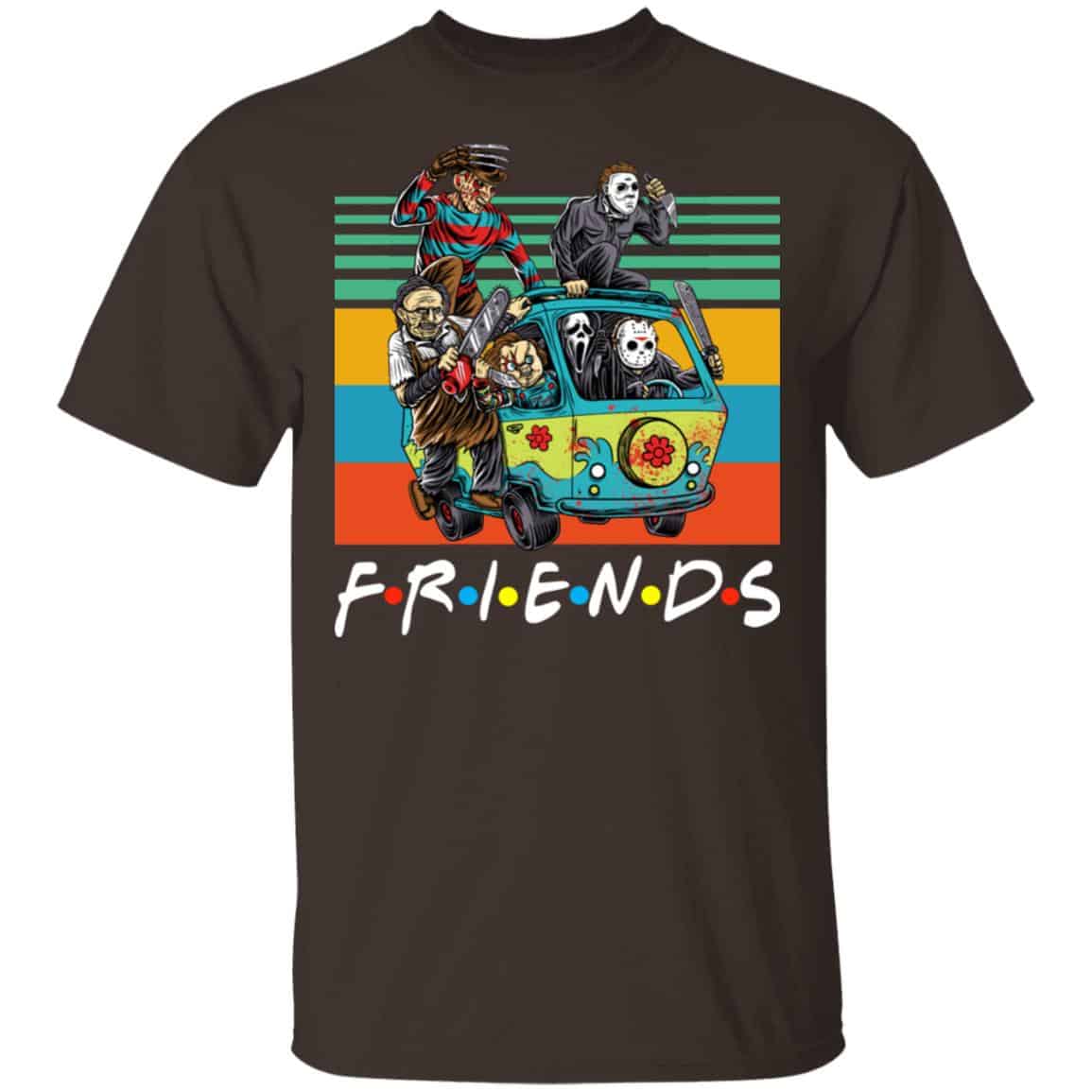 Halloween Friends Characters Horror Shirt, Hoodie, Tank