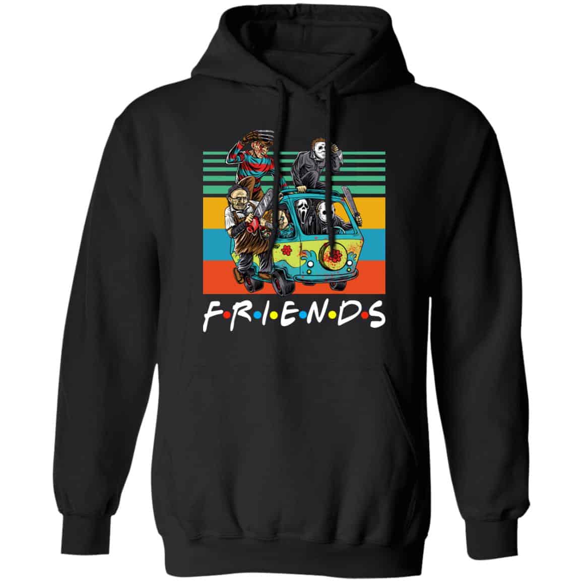 Halloween Friends Characters Horror Shirt, Hoodie, Tank