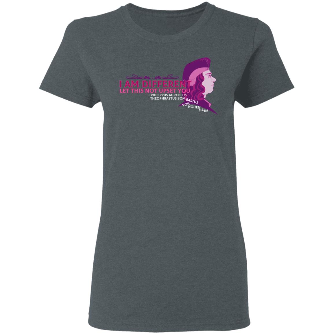 Sawbones I Am Different Let This Not Upset You Shirt, Hoodie, Tank