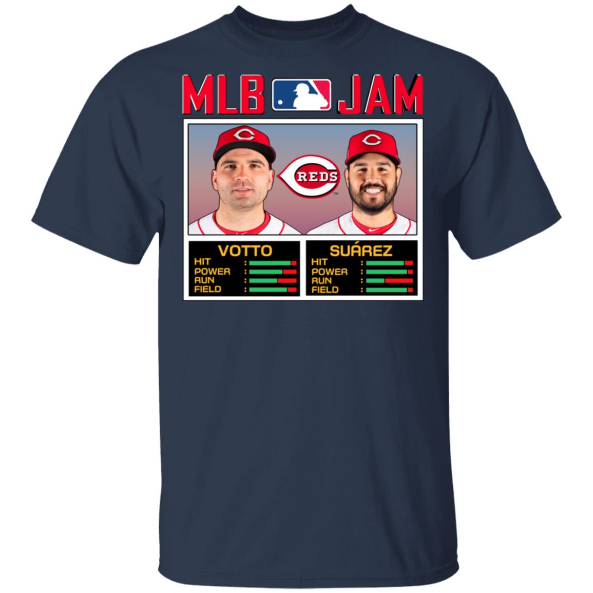 MLB Jam Reds Votto And Suarez Shirt, Hoodie, Tank