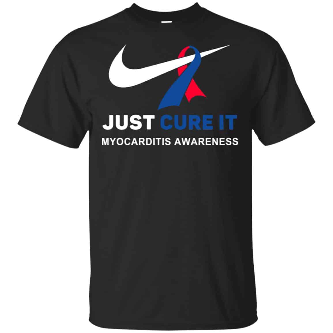 Myocarditis Awareness: Just Cure It T-Shirts, Hoodies, Tank