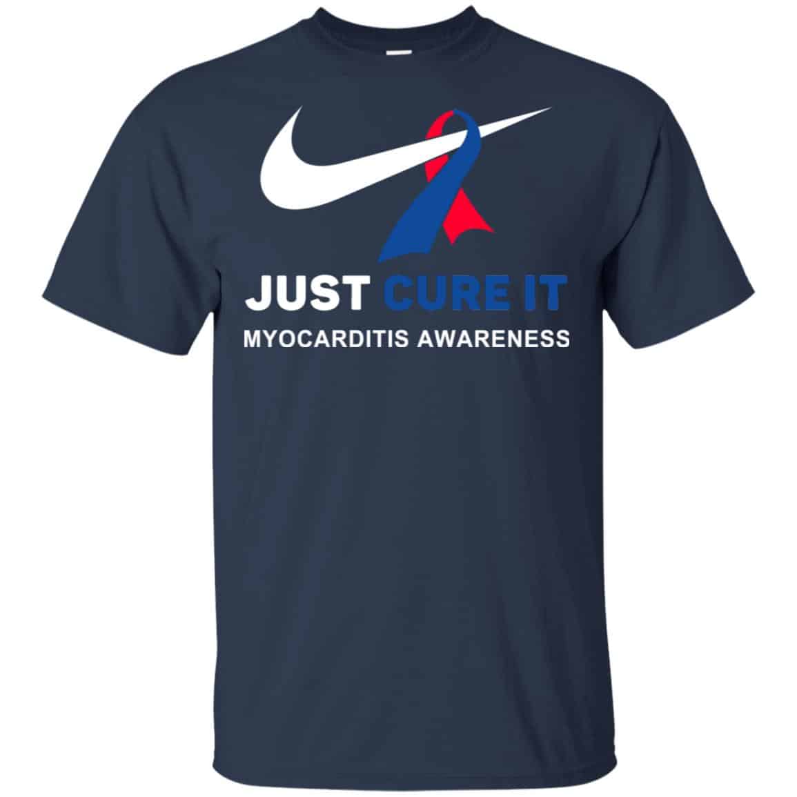 Myocarditis Awareness: Just Cure It T-Shirts, Hoodies, Tank