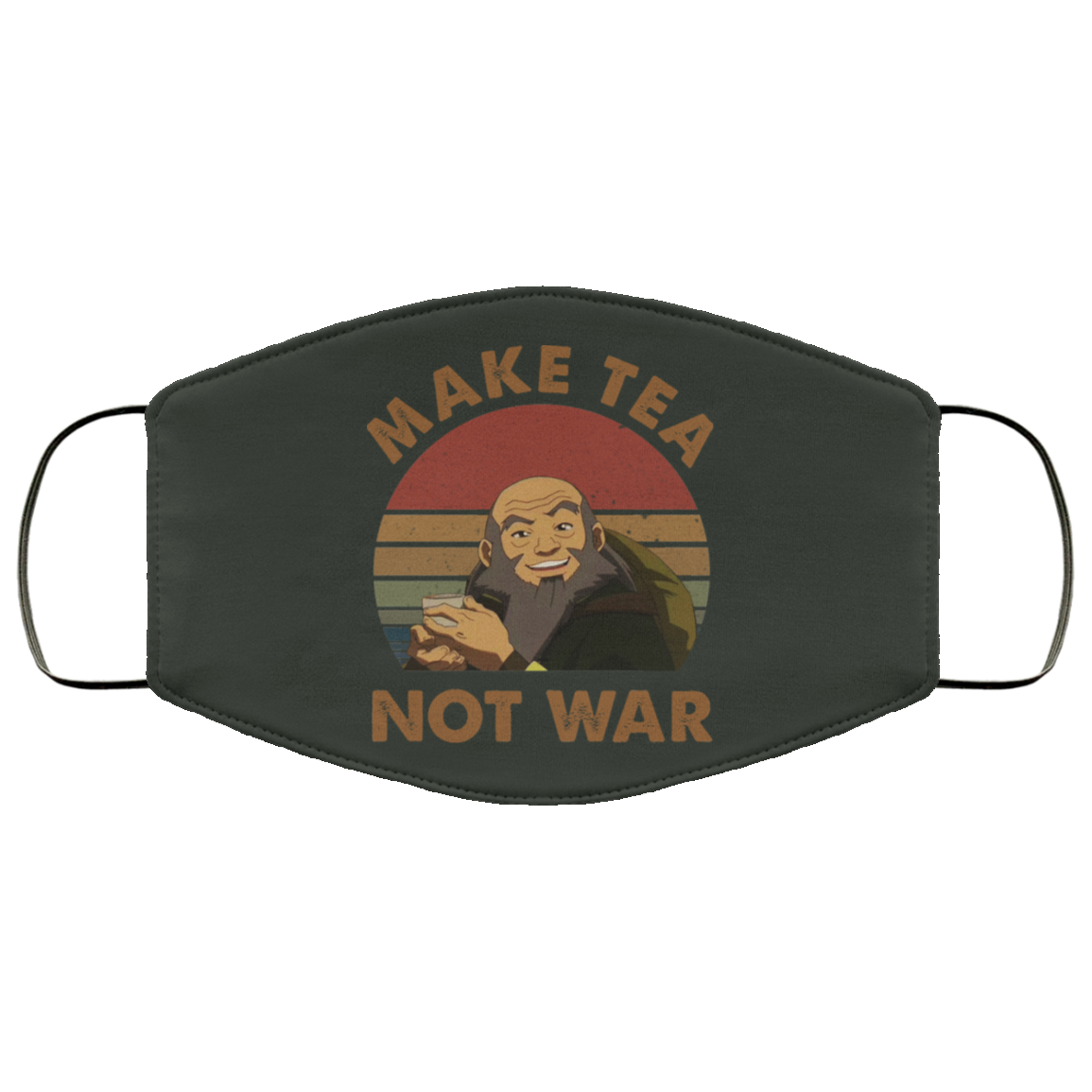 The Last Airbender Avatar Uncle Iroh Make Tea Not War Face Mask