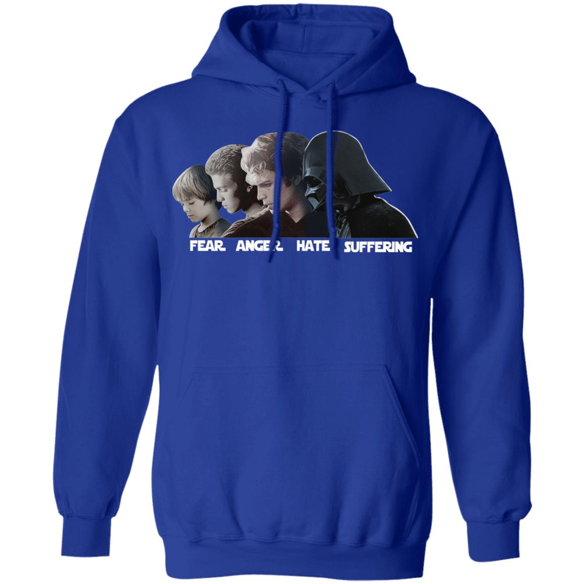 Fear Anger Hate Suffering Shirt, Hoodie, Tank