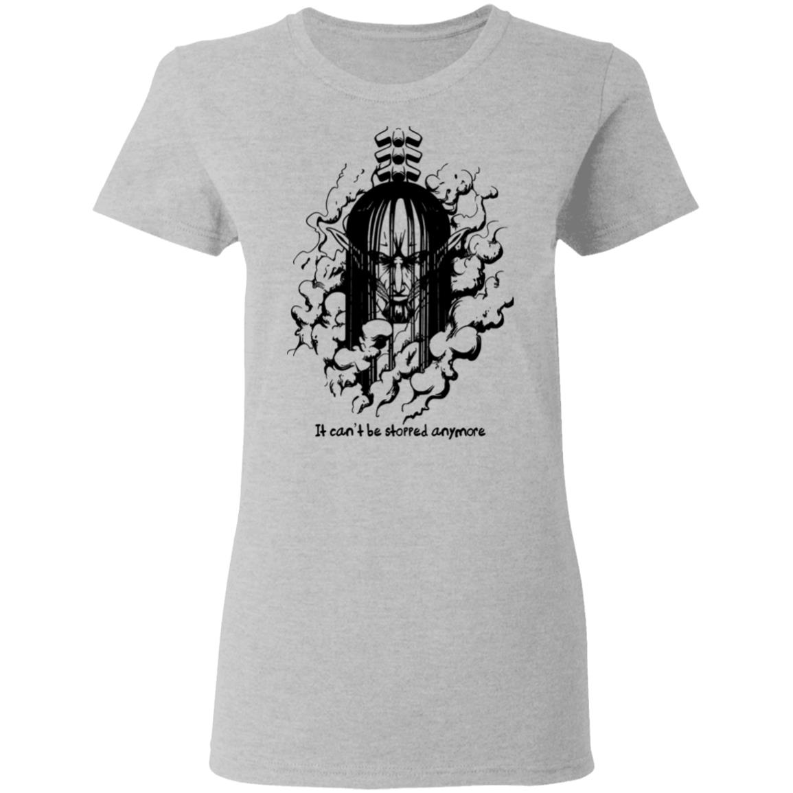 Manga Spoilers It Can’t Be Stopped Anymore Shirt, Hoodie, Tank