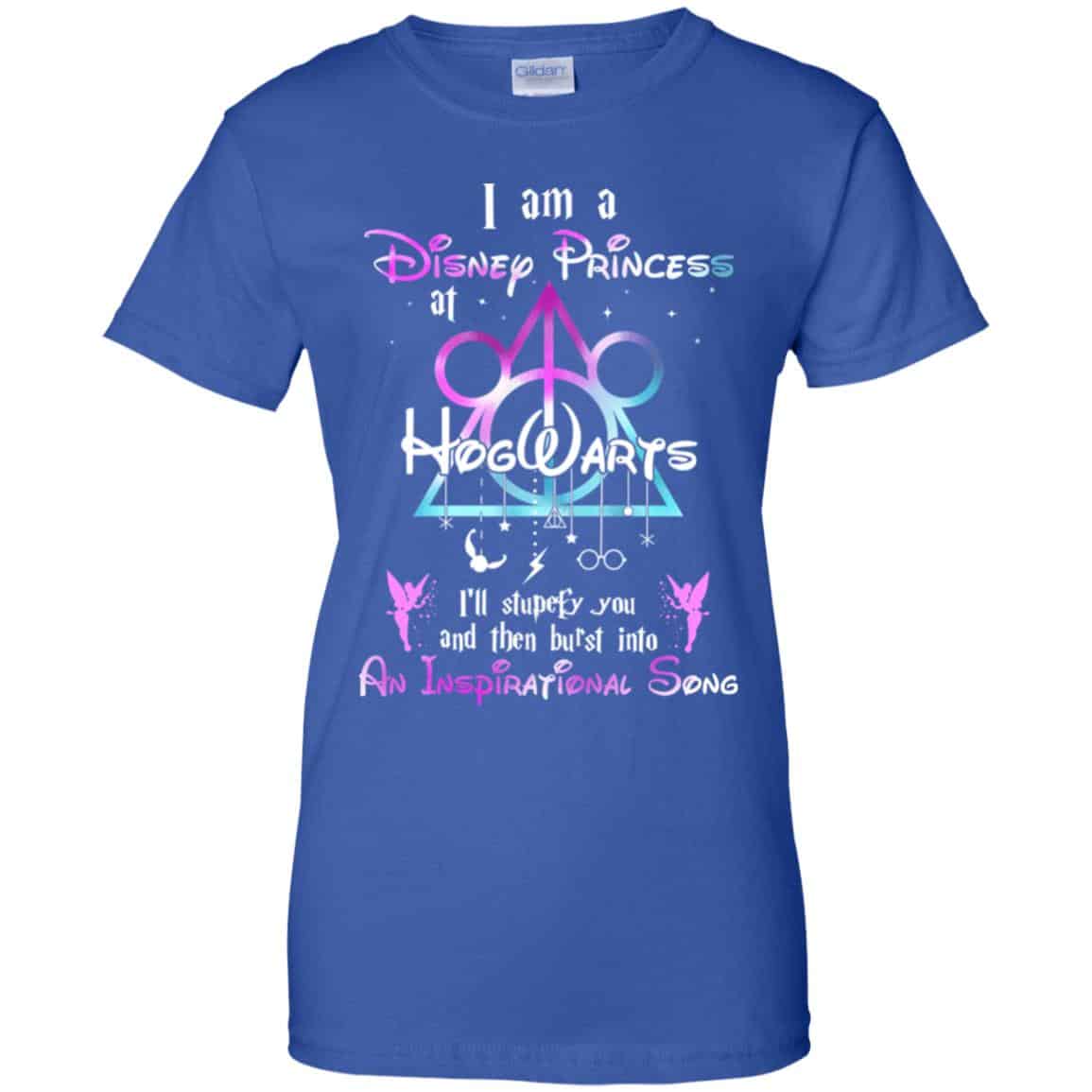 Harry Potter: I Am A Disney Princess At Hogwarts I’ll Stupefy You And Then Burst Into An Inspirational Song Disney T-Shirts, Hoodie, Tank