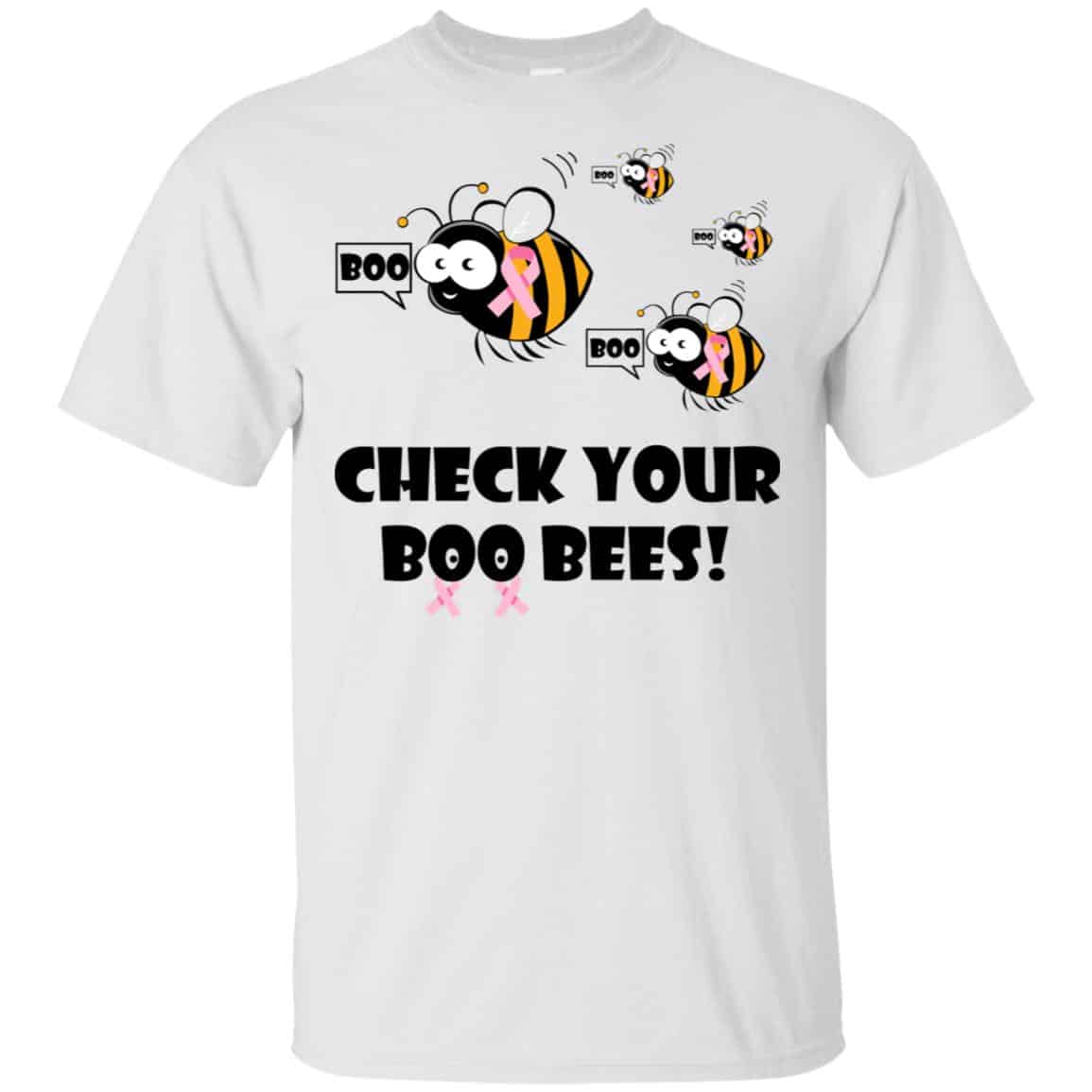 Breast Cancer Awareness: Check Your Boo Bees T-Shirts, Hoodie, Tank