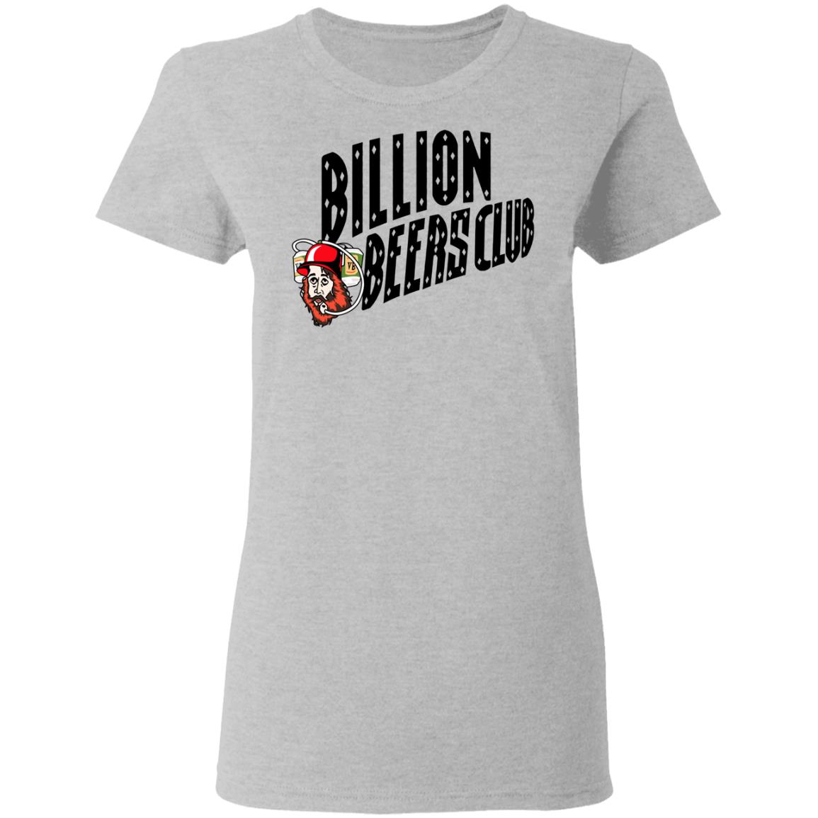 Billion Beers Club Shirt, Hoodie, Tank