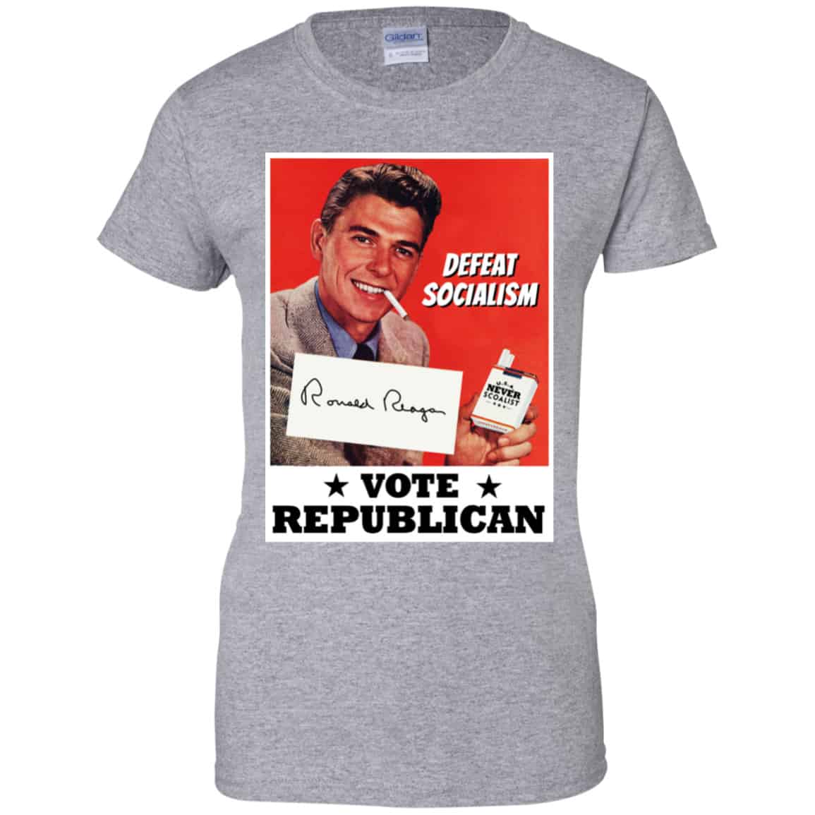 Defeat Socialism Vote Republican Ronald Reagan Shirt, Hoodie, Tank