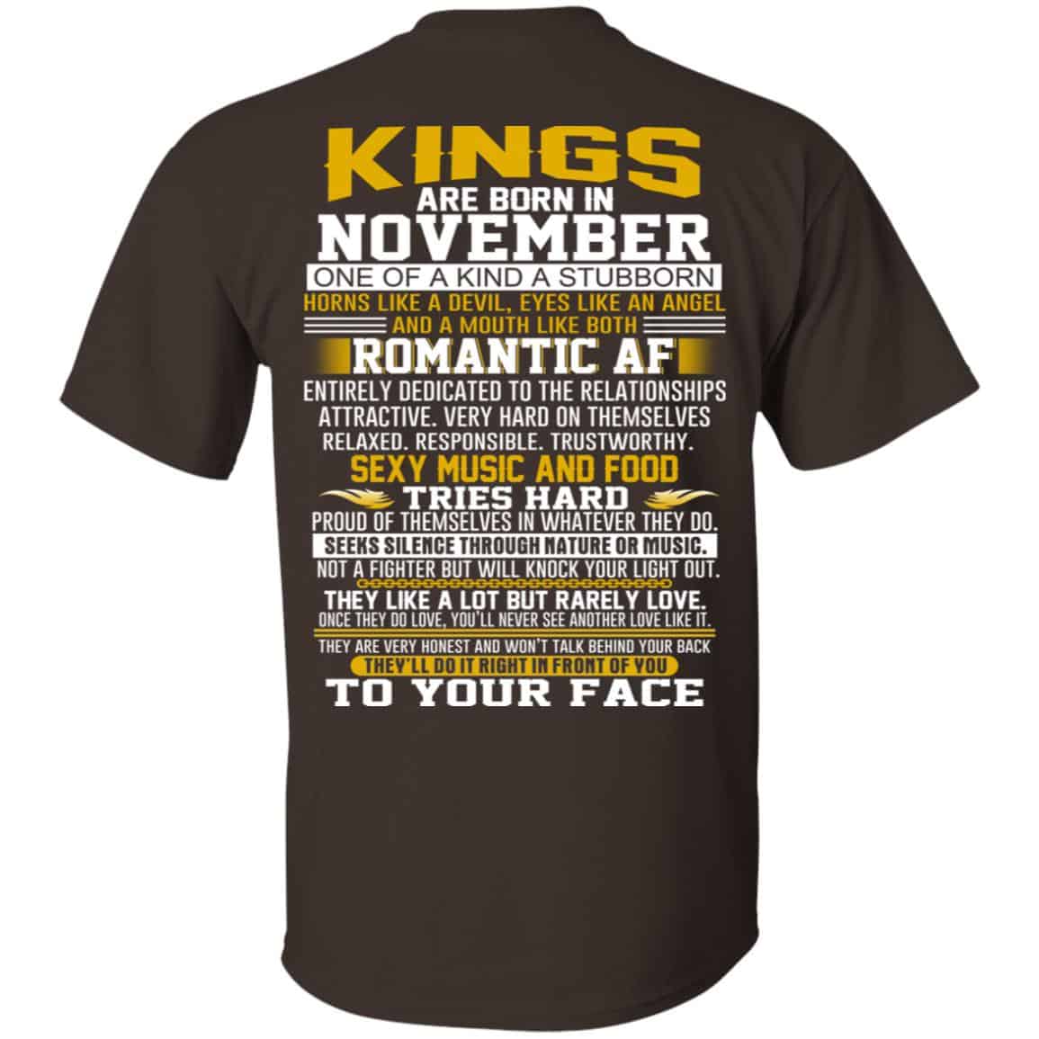 Kings Are Born In November One Of A Kind A Stubborn T-Shirts, Hoodie, Tank