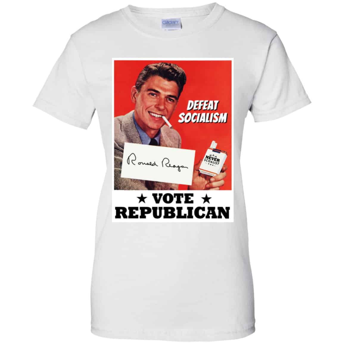 Defeat Socialism Vote Republican Ronald Reagan Shirt, Hoodie, Tank