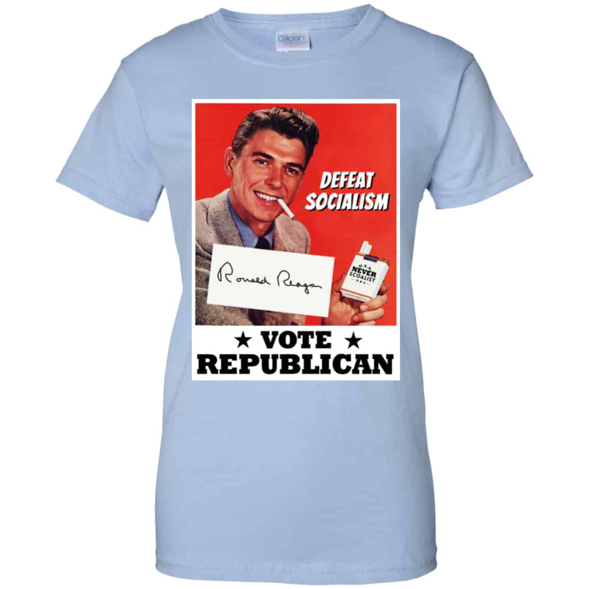 Defeat Socialism Vote Republican Ronald Reagan Shirt, Hoodie, Tank