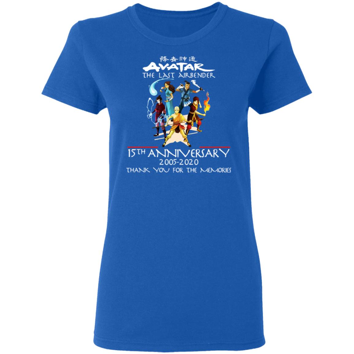 The Last Airbender Avatar 15th Anniversary 2005 2020 Shirt, Hoodie, Tank