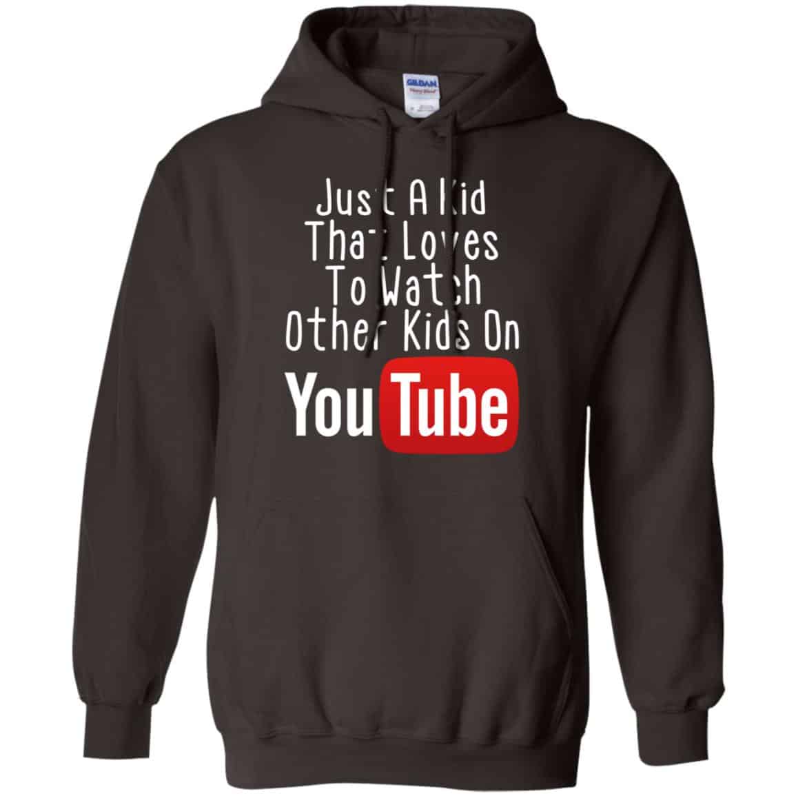 Just A Kid That Loves To Watch Other Kids On Youtube Shirt