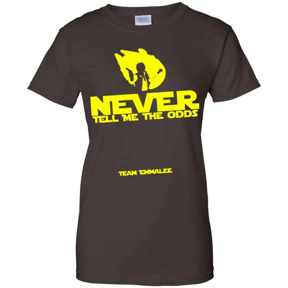 Never Tell Me The Odds Team Emmalee Shirt, Hoodie, Tank