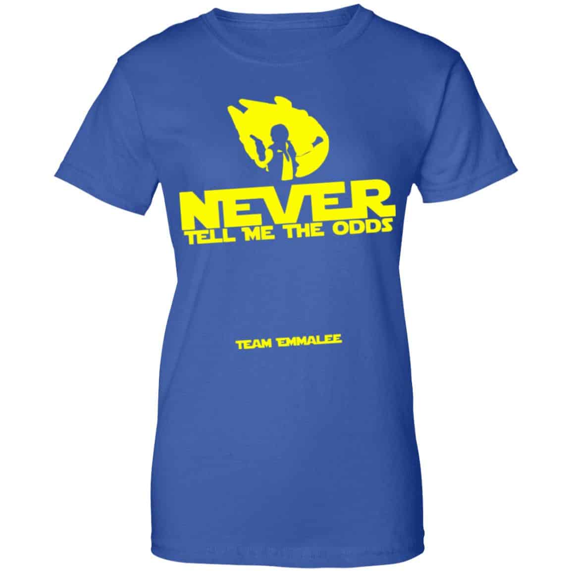 Never Tell Me The Odds Team Emmalee Shirt, Hoodie, Tank