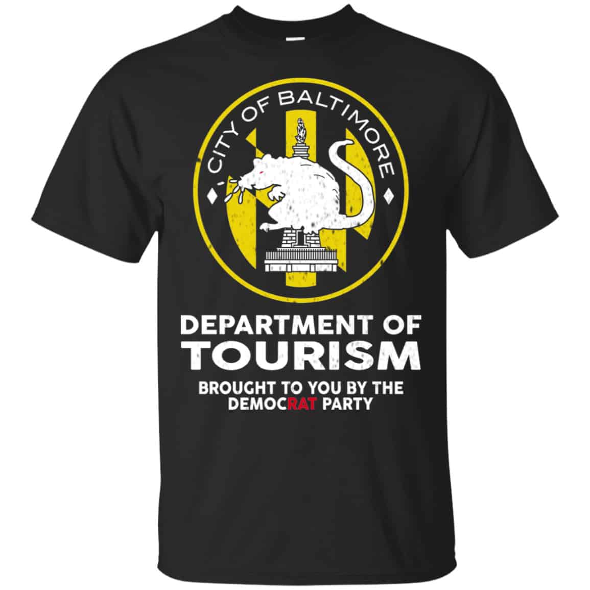 City Of Baltimore Department Of Tourism Shirt, Hoodie, Tank