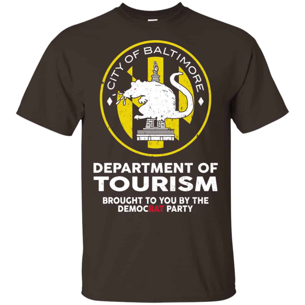 City Of Baltimore Department Of Tourism Shirt, Hoodie, Tank