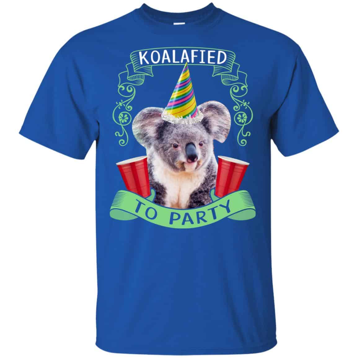 Koalafied To Party Shirt, Hoodie, Tank