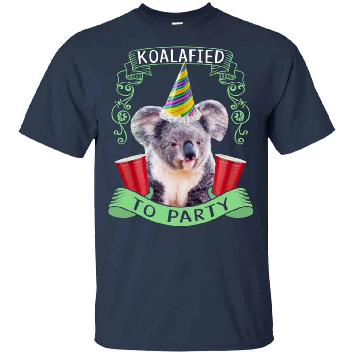 Koalafied To Party Shirt, Hoodie, Tank