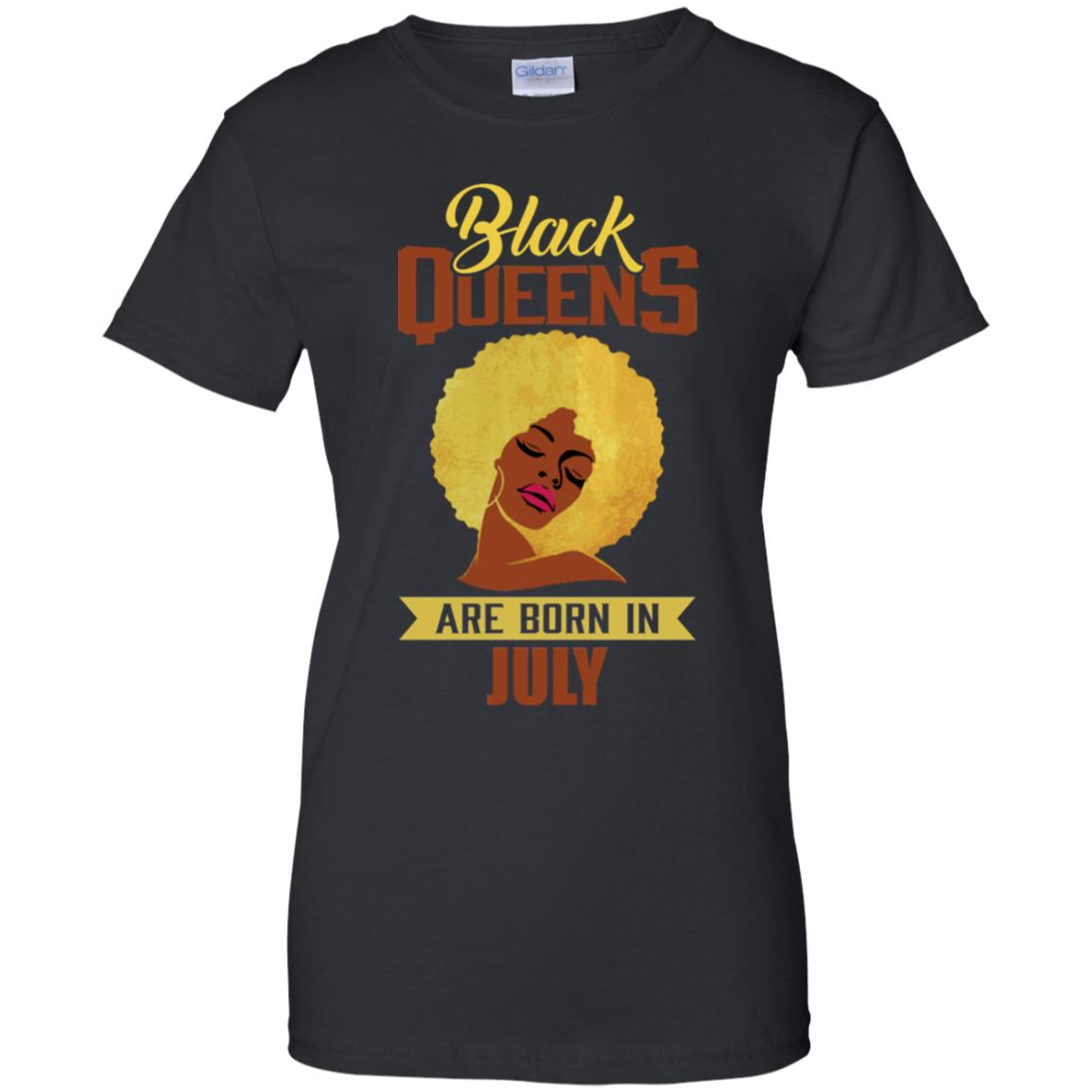 Black Queens Are Born In July T-Shirts, Hoodie, Tank
