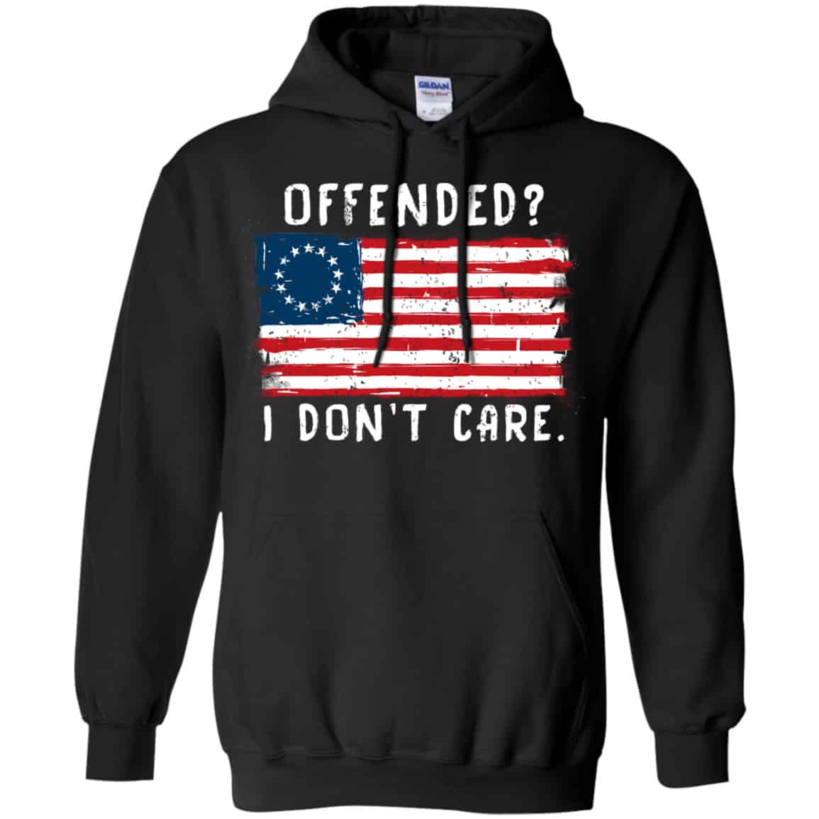 Betsy Ross 1776 Flag Offended? I Don’t Care Shirt, Hoodie, Tank